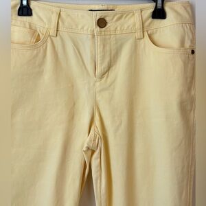 Dana Buchman Cream Trousers